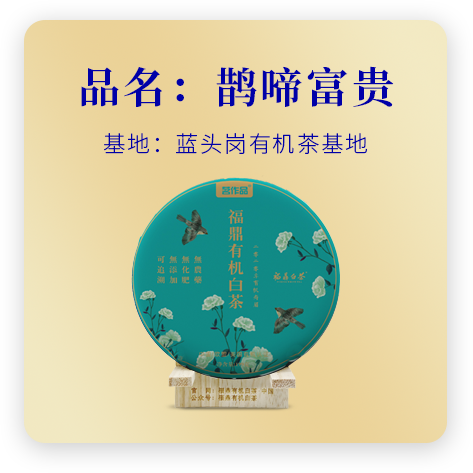 鹊啼富贵（有机寿眉）